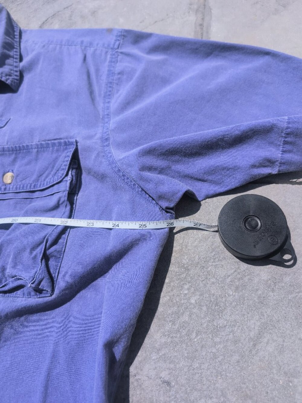 Orvis XL Blue Button Down Fishing Shirt - Picture 3 of 6